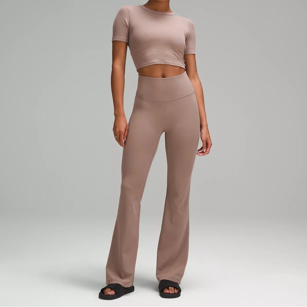 Lululemon Groove Super-High-Rise Nulu Flared Pant